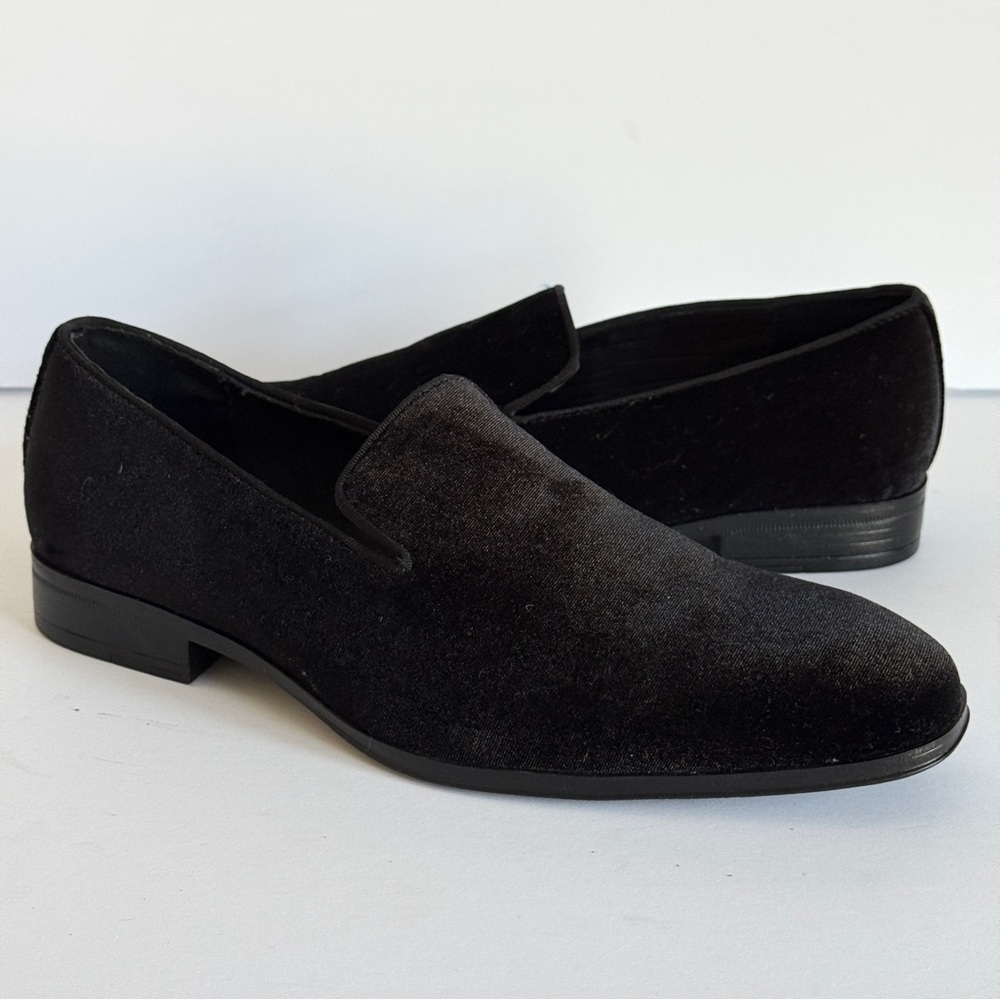 Stacy Adams Savian Velour Slip-on Loafers Men Shoes Size 9M